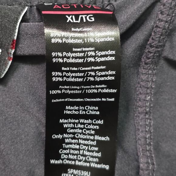 Spyder Men’s Gray ProW B Lined Activewear Running Shorts XL - Picture 2 of 6